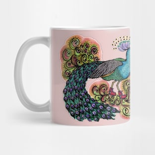 Sneaky Sneaker Peacock Mug